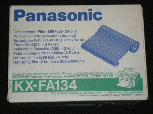 PANASONIC KX-FA134 Replacement Fax Film 656 Feet 2 X Rolls Per Pack
