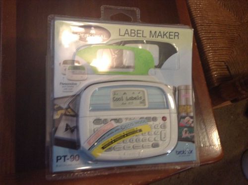 Brand New Brother PT-90 Personal Lable Maker P-Touch PT90 Free Shipping