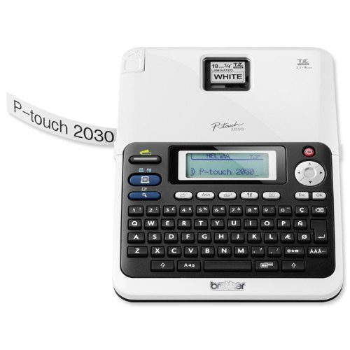 New brother p-touch desktop office labeler pt2030 new tze tape compatible for sale
