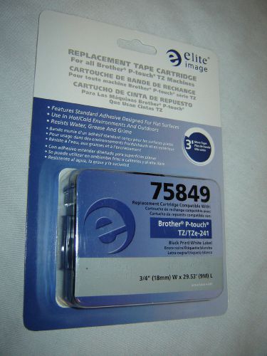 Replacement Cartridge Laminated  3/4 ”Compatible for Brother TZe-241 Label Maker