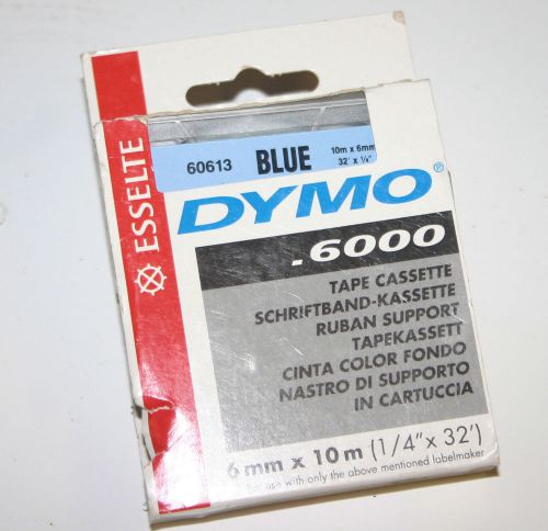 Dymo D&#034; 6mm 1/4&#034; Label Tape cassetes