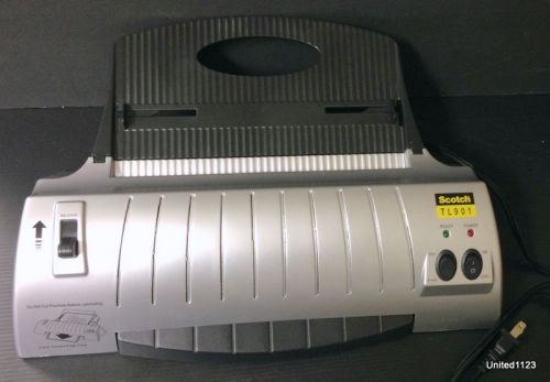 Scotch thermal laminator 2 roller system model tl901 6861t for sale
