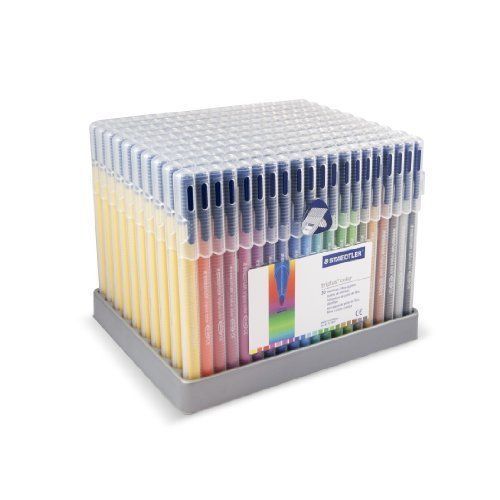 Staedtler triplus colour 323 sb20 fibre-tip pen desktop box - assorted colours ( for sale