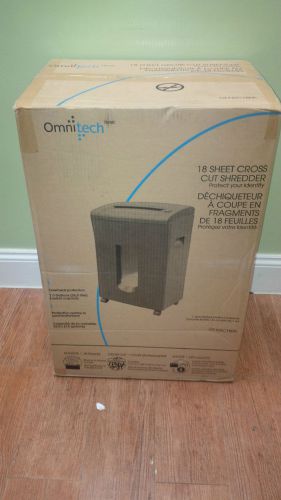 Omnitech ot-nxc18pa 18 page shredder for sale