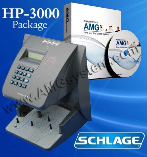 Schlage handpunch hp-3000 | amg software package for sale