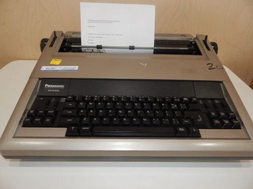 flp047) Panasonic KX-E400 Electric Typewriter in working condition