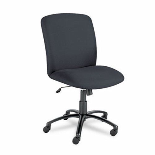 Safco Chair, High-Back, Big &amp; Tall, Black (SAF3490BL)