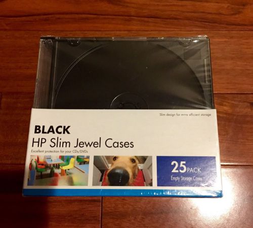 25HP Slim CD DVD Jewel Cases