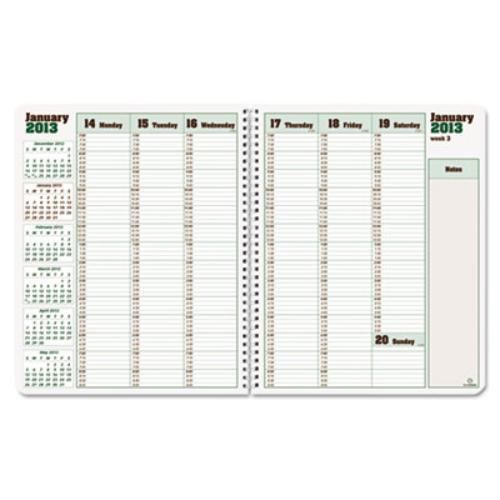 Rediform c22541t blueline duraglobe weekly planner, hard cover, 11 x 8-1/2, for sale