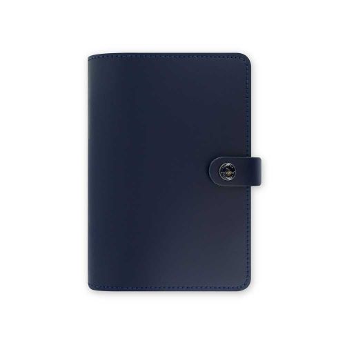 The Original Organizer Personal Navy Leather - Made in the the UK- limited qty
