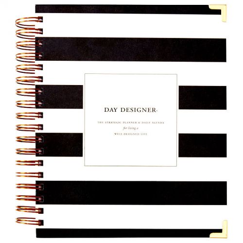 January 2015 DAY DESIGNER Black Stripe by Whitney English