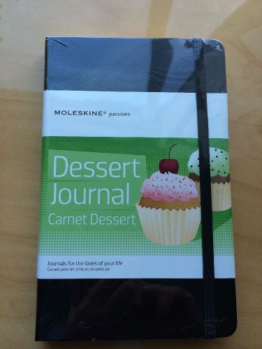 Moleskine Dessert Journal Notebook Organiser New