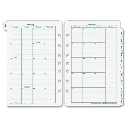 Franklin Covey Original Classic Monthly Tab Planner
