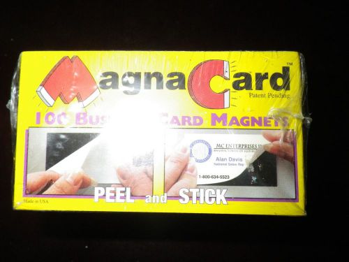 50 Magna Card Business Magnet Ad