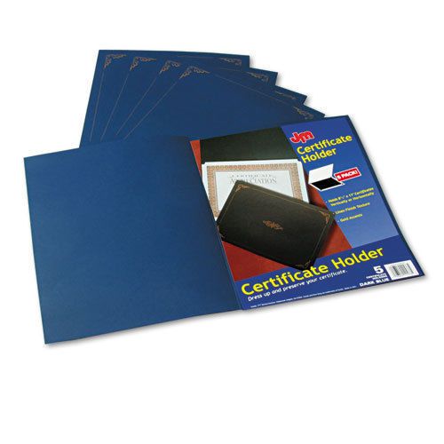5 Pack  Pendaflex Corporation Pendaflex Linen Certificate Holders for 8 1/2x11
