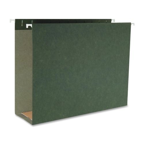 Business source hanging box bottom file folder -legal -3&#034;-green-25/bx- bsn43855 for sale