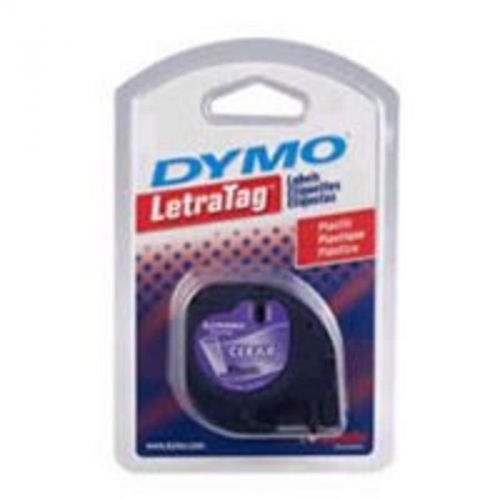 Dymo Letratag Plstc Clear Tape SANFORD CORPORATION Office Supplies 16952