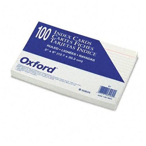Oxford Ruled Index Cards 51