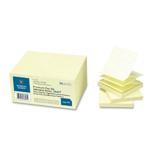 Business Source Pop-up Adhesive Note - Removable, Repositionable, (bsn36617)