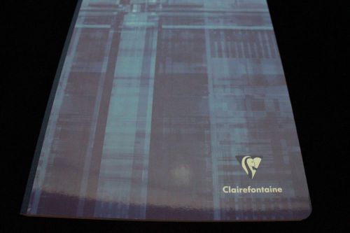 Clairefontaine Clothbound Notebook  8.25&#034; X 11.34&#034; Lined Blue