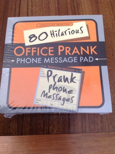 Phone Message Pads - Hilarious Prank Phone Messages