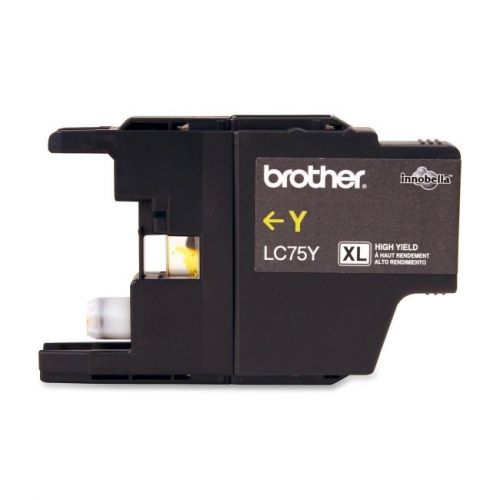 BROTHER INT L (SUPPLIES) LC75Y  YELLOW INK CARTRIDGE FOR
