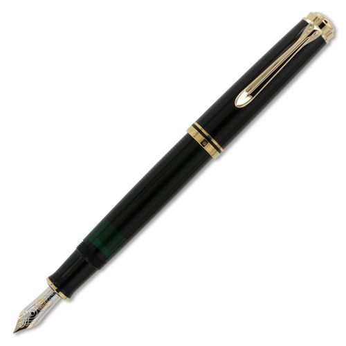 Pelikan souveran 600 black gt fine point fountain pen - 980128 for sale