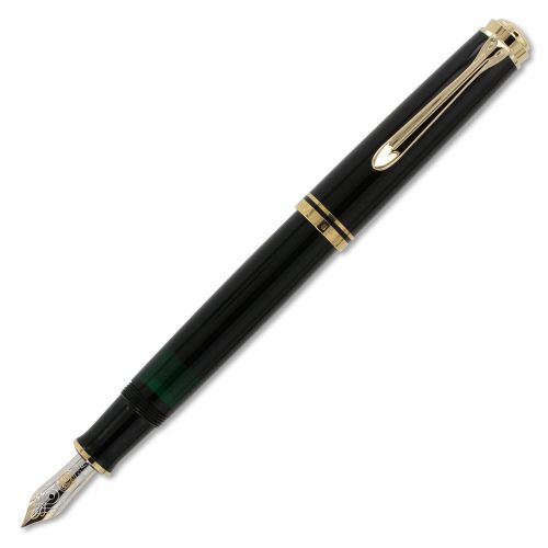 Pelikan Souveran 600 Black GT Fine Point Fountain Pen - 980128