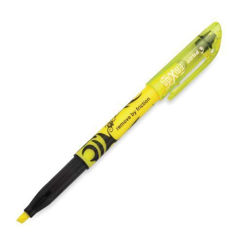 Pilot frixion light highlighter - fluorescent yellow ink - 12 / dozen (pil46502) for sale