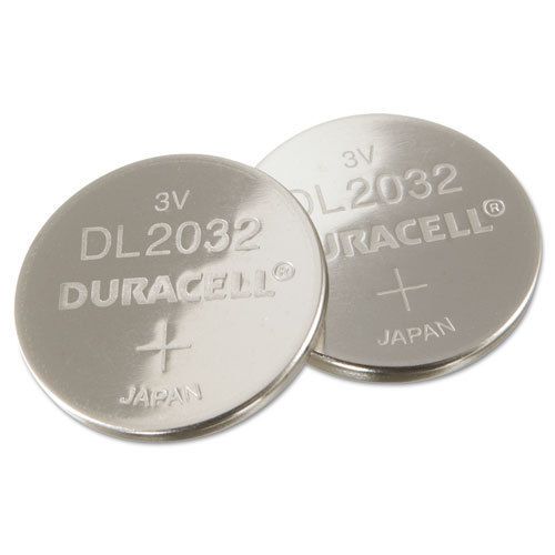 Duracell Lithium Medical Battery, 3 Volt, 2/Pack, PK DURDL2032B2PK