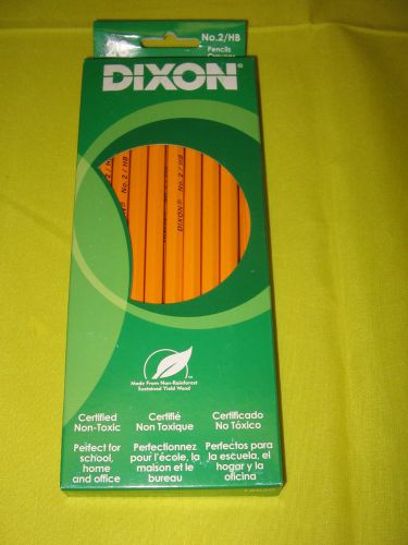 Dixon Ticonderoga 20 pack Pencils No 2 HB 100% Real Wood  Lot of 8   160 pencils