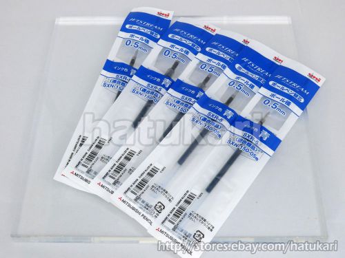 5pcs SXR-5 Blue 0.5mm / Ballpoint Pen Refill for Jetstream / Uni-ball