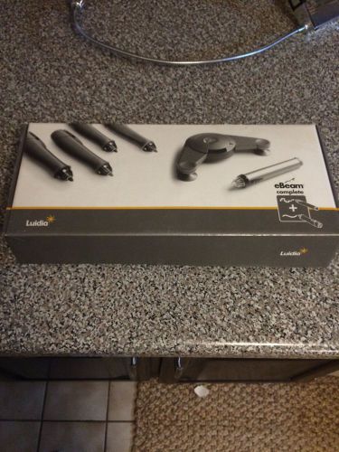 Luidia ebeam complete interactive whiteboard system pc/mac for sale