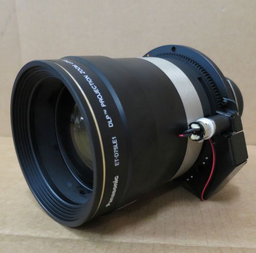 Panasonic et-d75le1 zoom projector lens dlp short throw standard 1.5-2.0:1 for sale