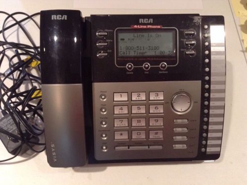 RCA 25423RE1 VISYS 4-Line Business Telephone System Speakerphone w/ Intercom