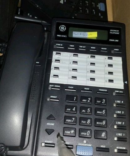 GE Four-Line Business Telephone with Intercom Model 2-9451