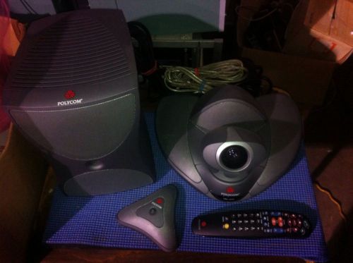 Polycom VSX 7000 Video Conferencing System Bundle with Subwoofer, Remote And Mic