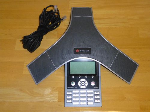 Polycom SoundStation IP 7000 PoE VoIP IP Voice Conference Phone (check pictures)