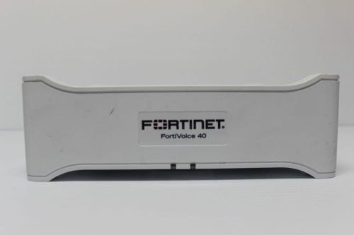 Fortinet FVC-040 Fortivoice-40 Phone System 2 Analog 8 VoIP Trunks 40 Extensions