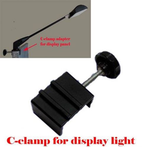 C-clamp Adapter Converter for  Pop Up Tension Booth Display Light LED/Halogen DX