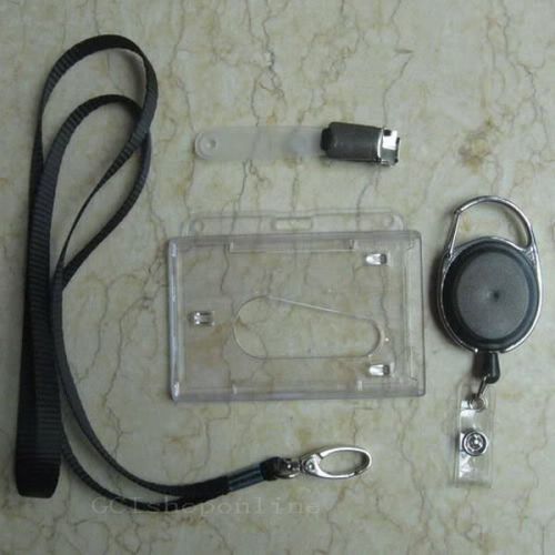 Neck lanyard id badge strap card holder yoyo reel b4 two two two for sale
