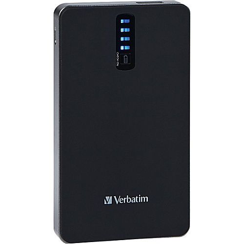 Verbatim dual usb power pack charger - 8400 mah - black for sale
