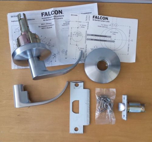 Falcon w101s qua 626 quantum satin chrome medium duty passage lever for sale