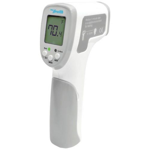 Bluetooth(R) Non-Contact IR Handheld Thermometer (Gray)