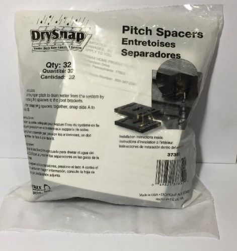 New Amerimax Home Products Dry Snap Pitch Spacers Pack of 32 DrySnap #37351