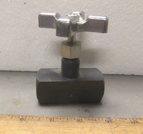 REGO -  10000 PSIG Threaded By-pass Fluid Valve -  P/N: 74-100-PMFFG-4 (NOS)