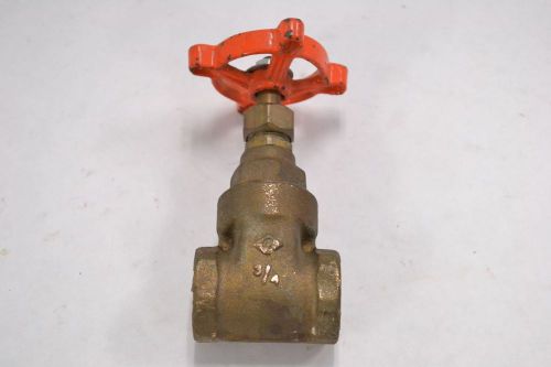 Stockham b-103 2 way 200cwp bronze threaded 3/4 in npt gate valve b322490 for sale