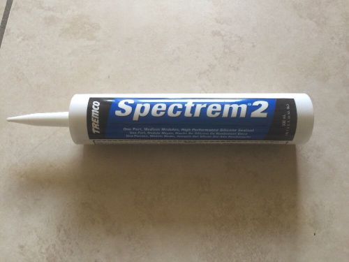 White Tremco® Spectrem® 2 High Performance Silicone Sealant