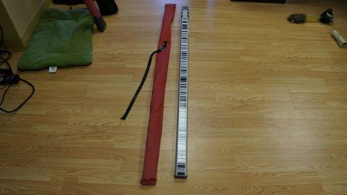 Leica GSS111-1 16&#039; Dual Face Barcode Leveling Staff Ft/10ths/100ths