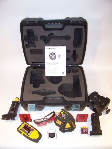 New cst berger xlp-34 laser level &amp; xld-2 reciever kit case mounts more for sale